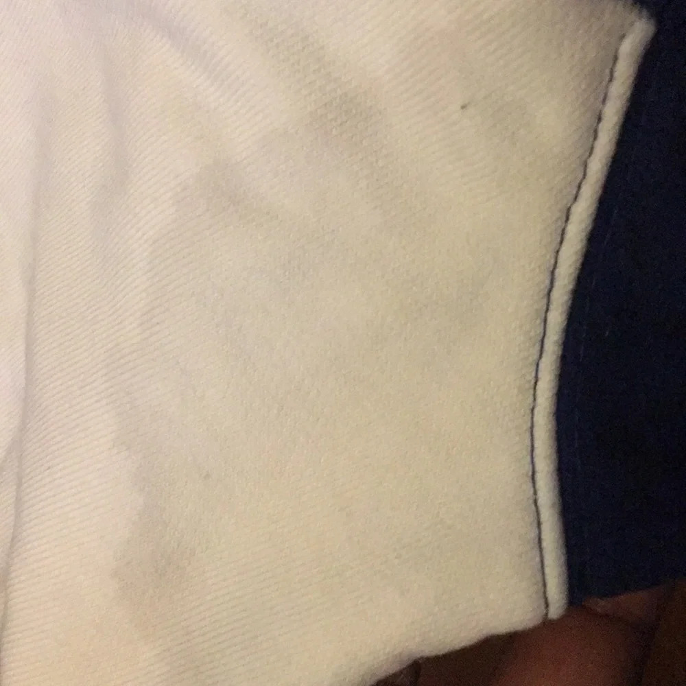 Camp Spellout 1/4 Zip Graphic Sweatshirt H&M XL - Picture 8 of 8